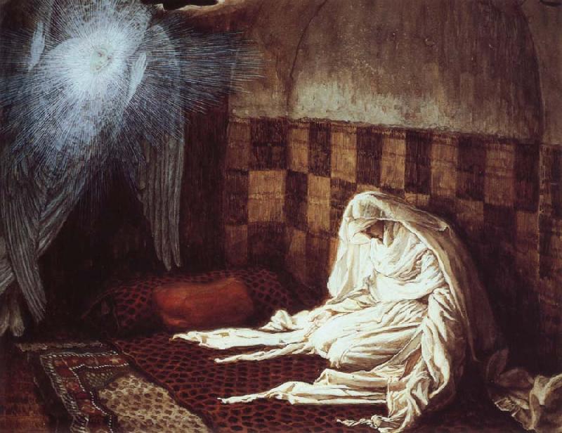 James Tissot The Annunciation Sweden oil painting art